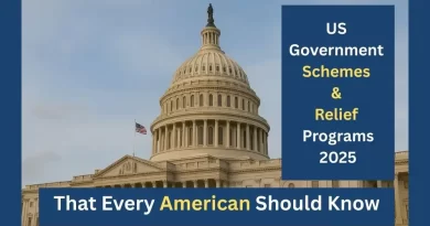 us government schemes and relief programs in 2025