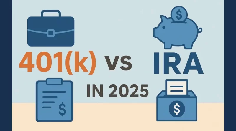 401 (k) vs ira in 2025
