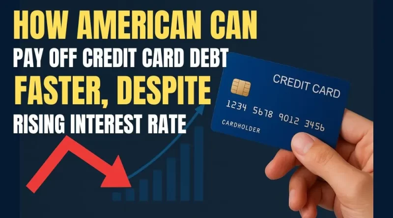 how americans can pay off credit card debt faster