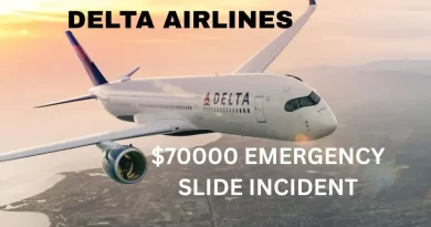 Delta Airlines Emergency Slide Incident $70,000 Emergency Slide Incident