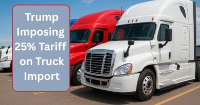 US truck import tariff 2025